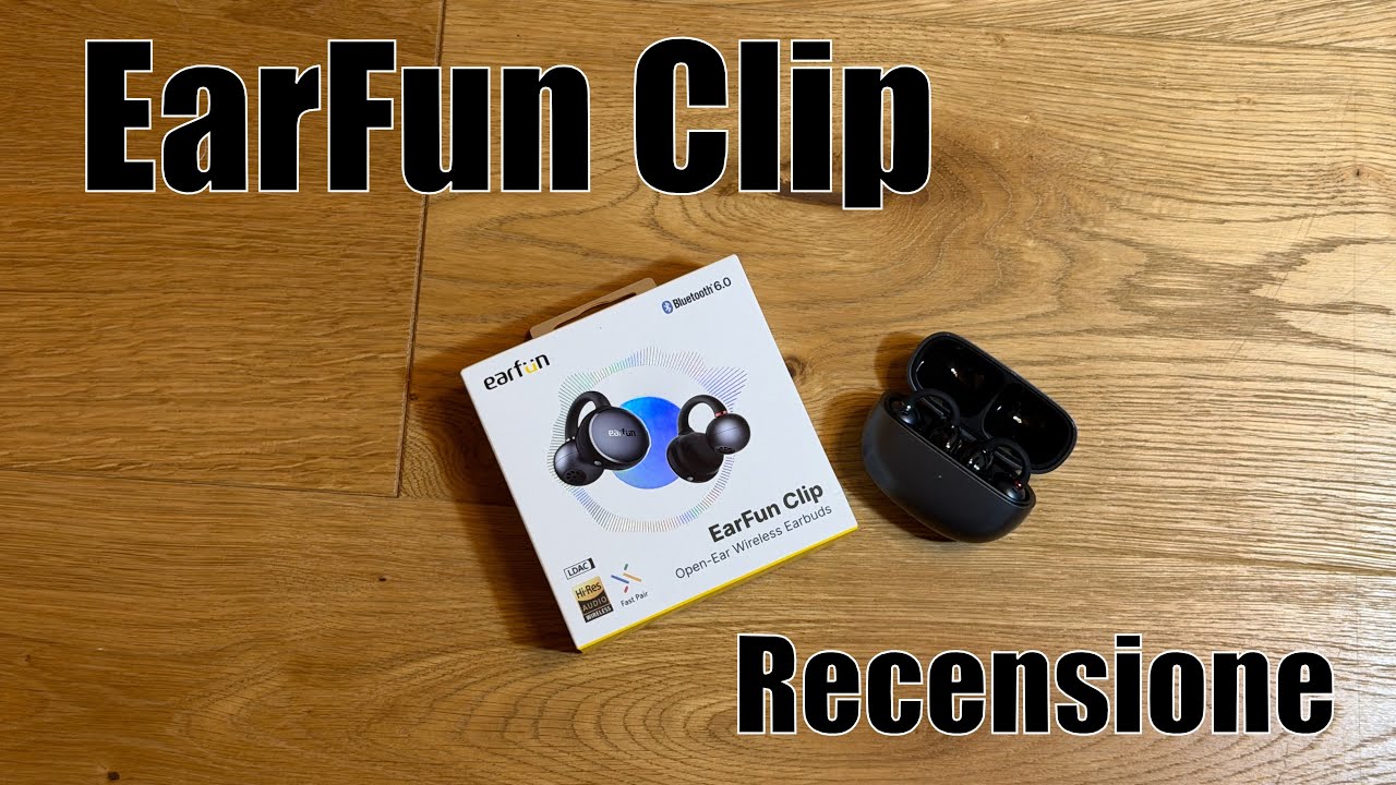 Cuffie per correre? Le nuove EarFun Clip Open-Ear sono pazzesche 🏃‍♂️