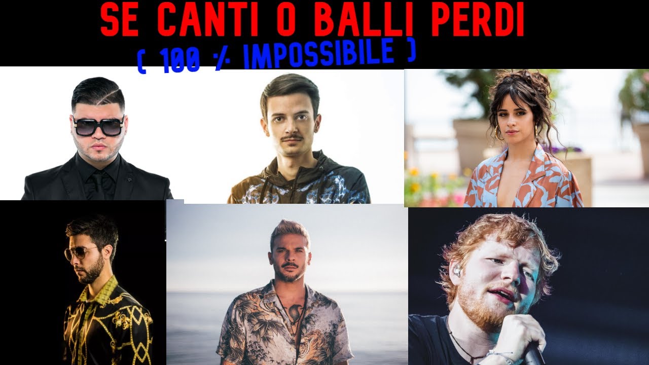 PROVA A NON CANTARE E BALLARE  * 100 % IMPOSSIBILE *
