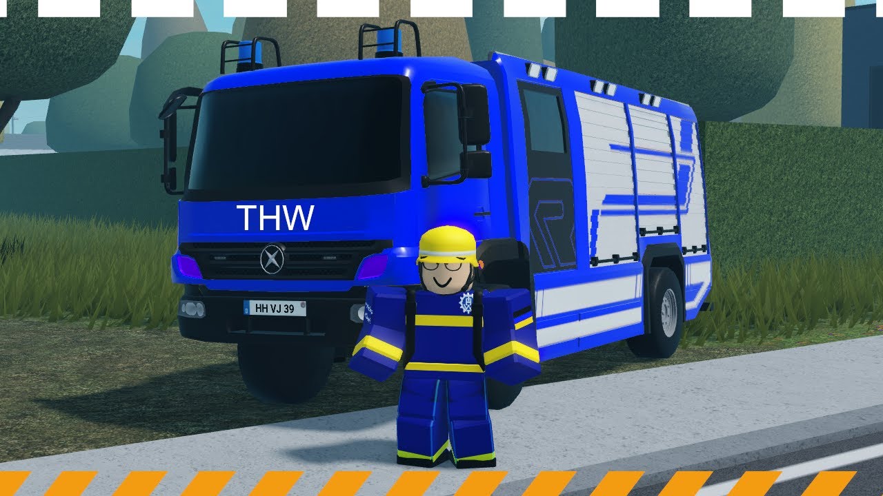 Ein Tag Praktikum beim technischen Hilfswerk (THW Role Play)