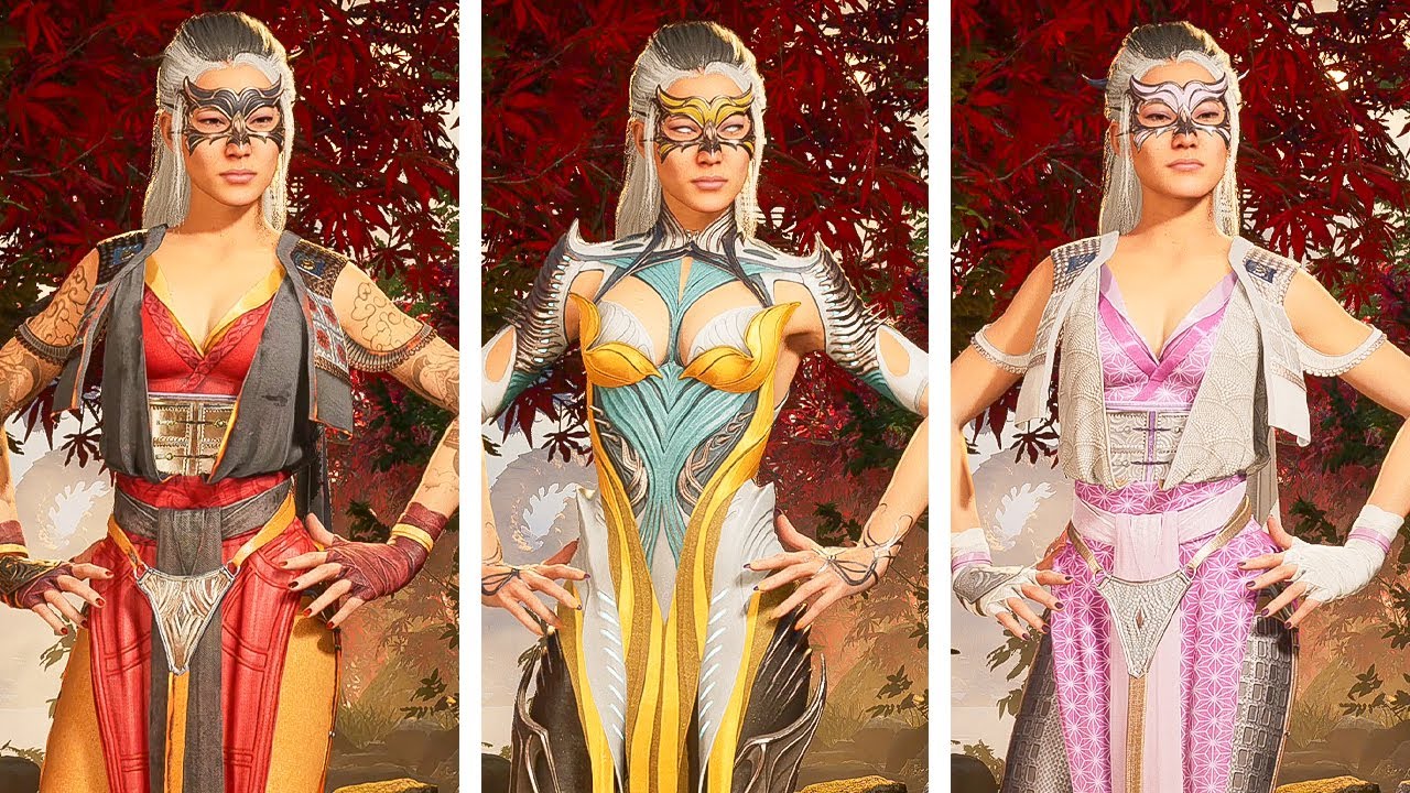 Mortal Kombat 1 - Sindel Skins and Gears