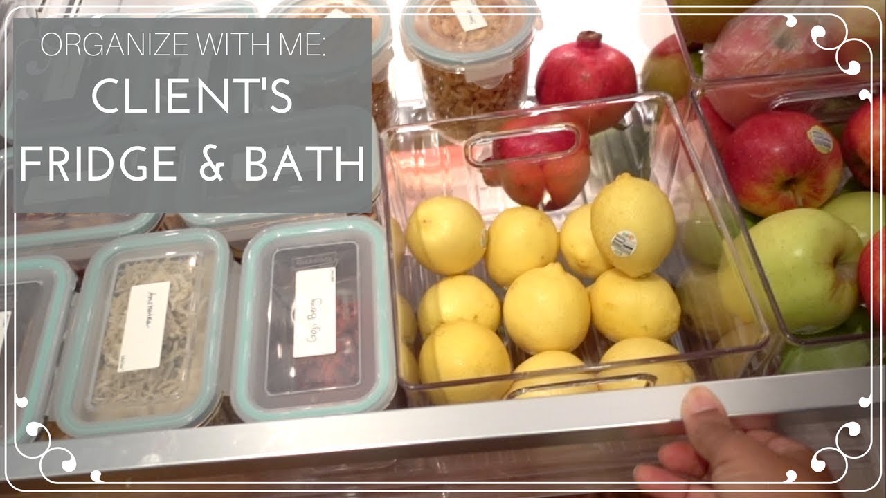 Organizing My Client's Kitchen and Bathroom | The Organizer Diaries