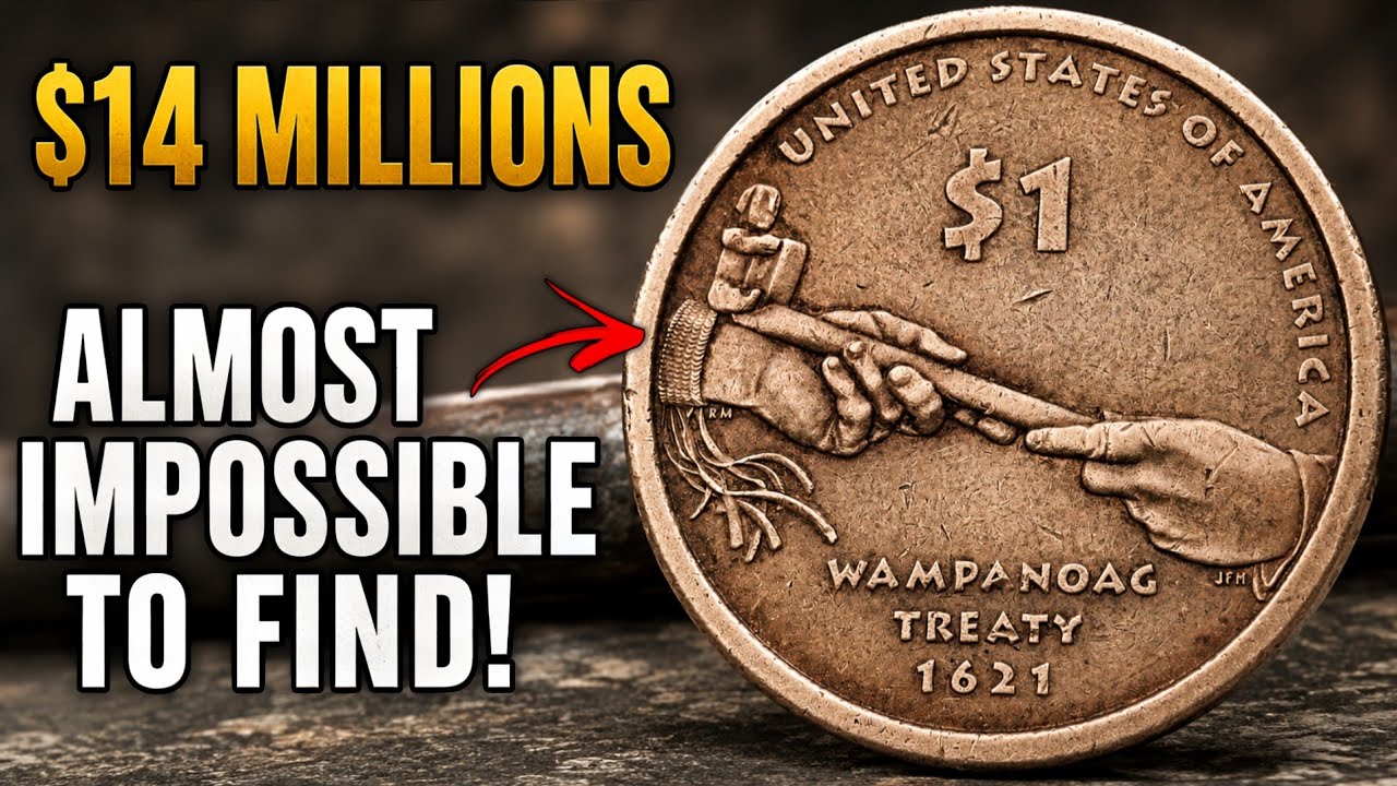 4 Ultra Rare Sacagawea & Native American Dollar Coins Worth Big Money | Old Coins To Look For