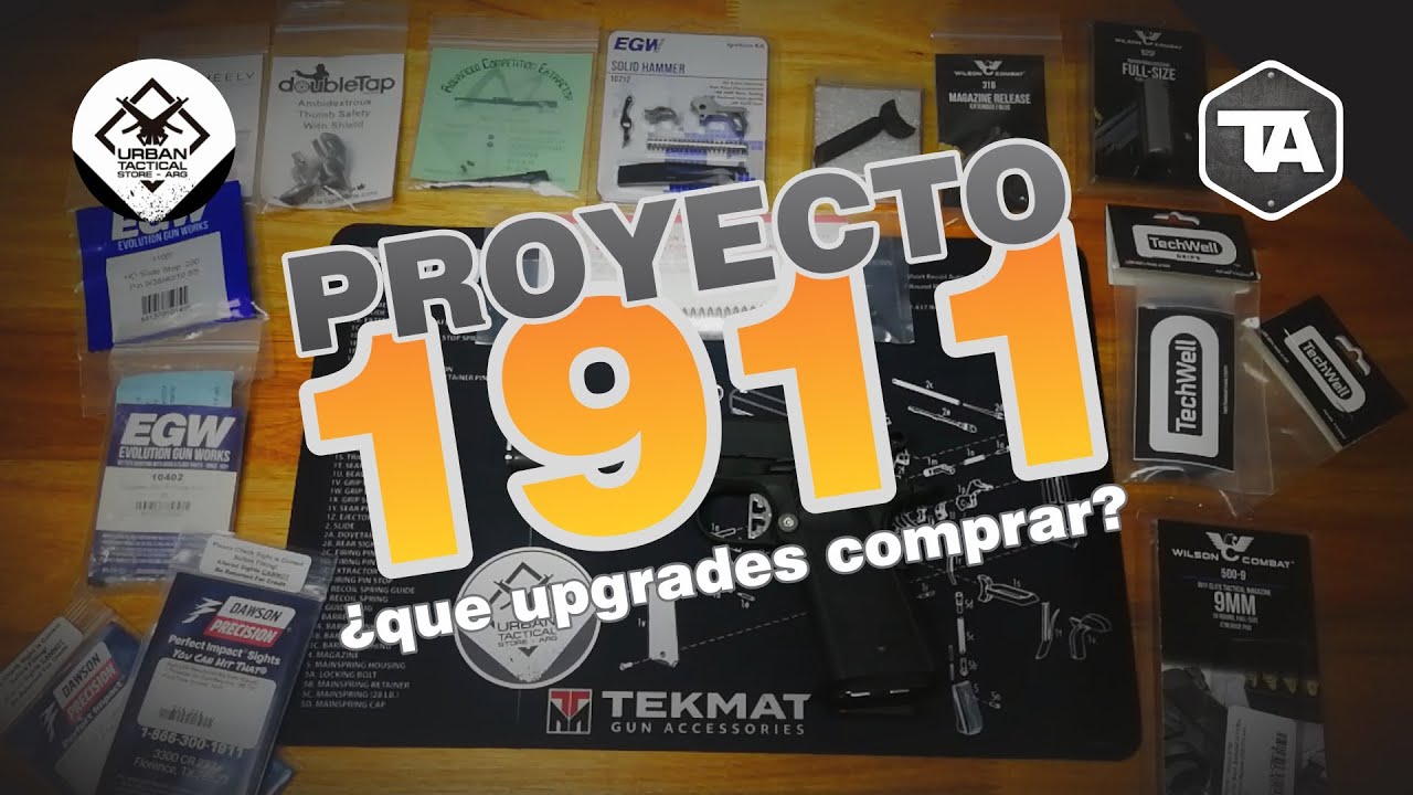 Proyecto 1911:  ¿que piezas comprar? 