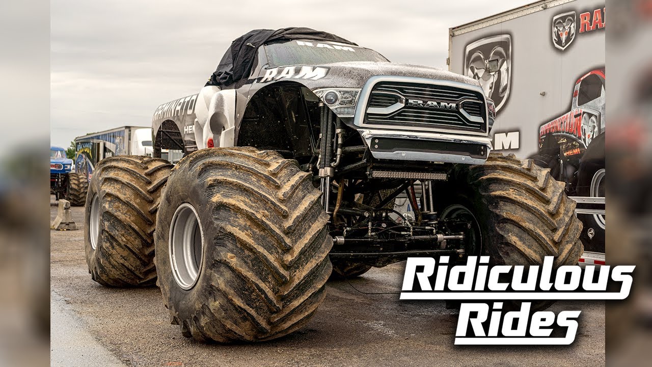 Raminator - The World&rsquo;s Fastest Monster Truck | RIDICULOUS RIDES