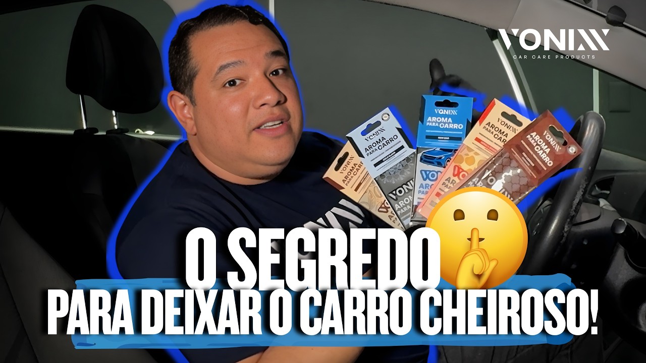 Adeus carro fedido! | Como deixar o carro cheiroso