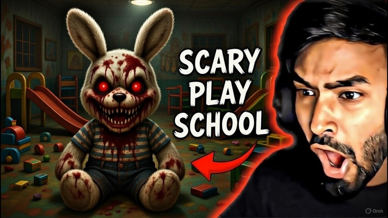 CAN I ESCAPE FROM MY HAUNTED PLAY SCHOOL  | TECNOGAMERZ GAMPLAY #1