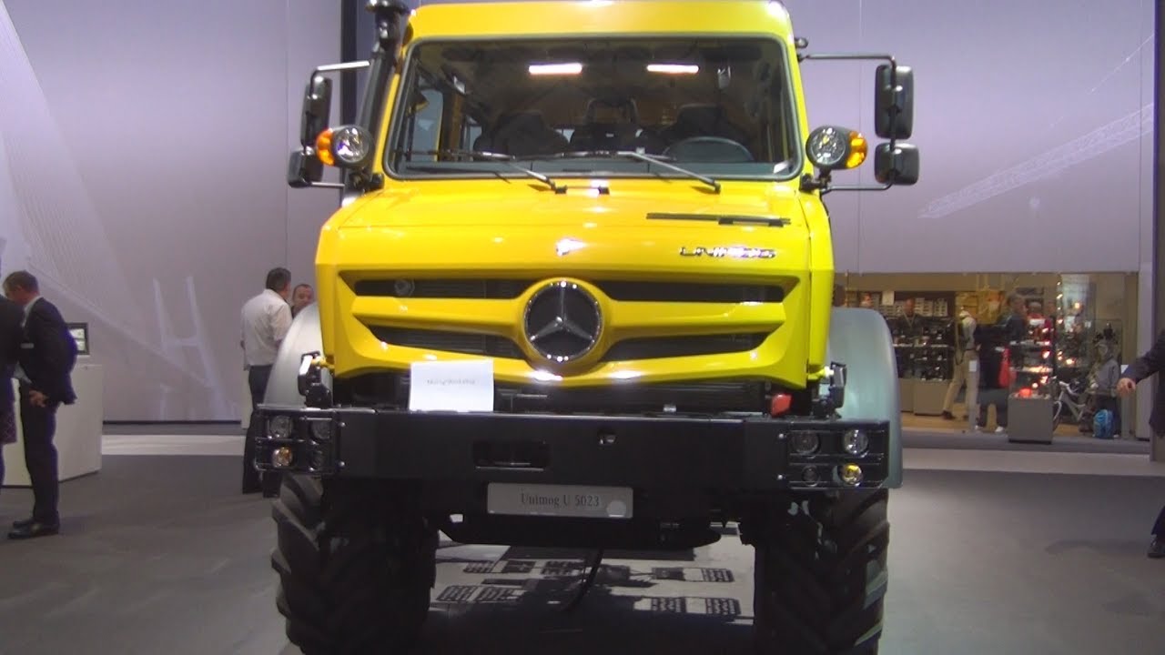Mercedes-Benz Unimog U 5023 4x4 (2017) Exterior and Interior