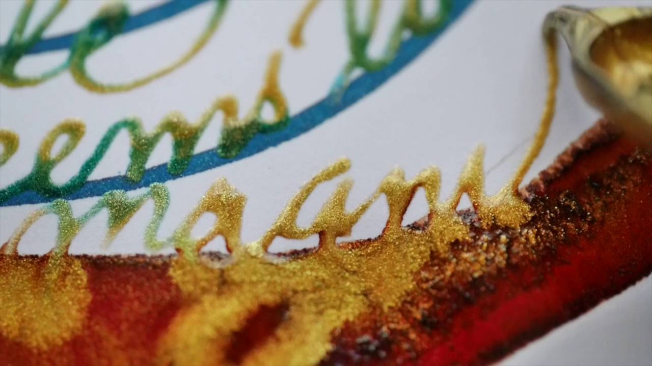 Tyrekickers by Sweet Billy Pilgrim - a lyrics calligraphy video.