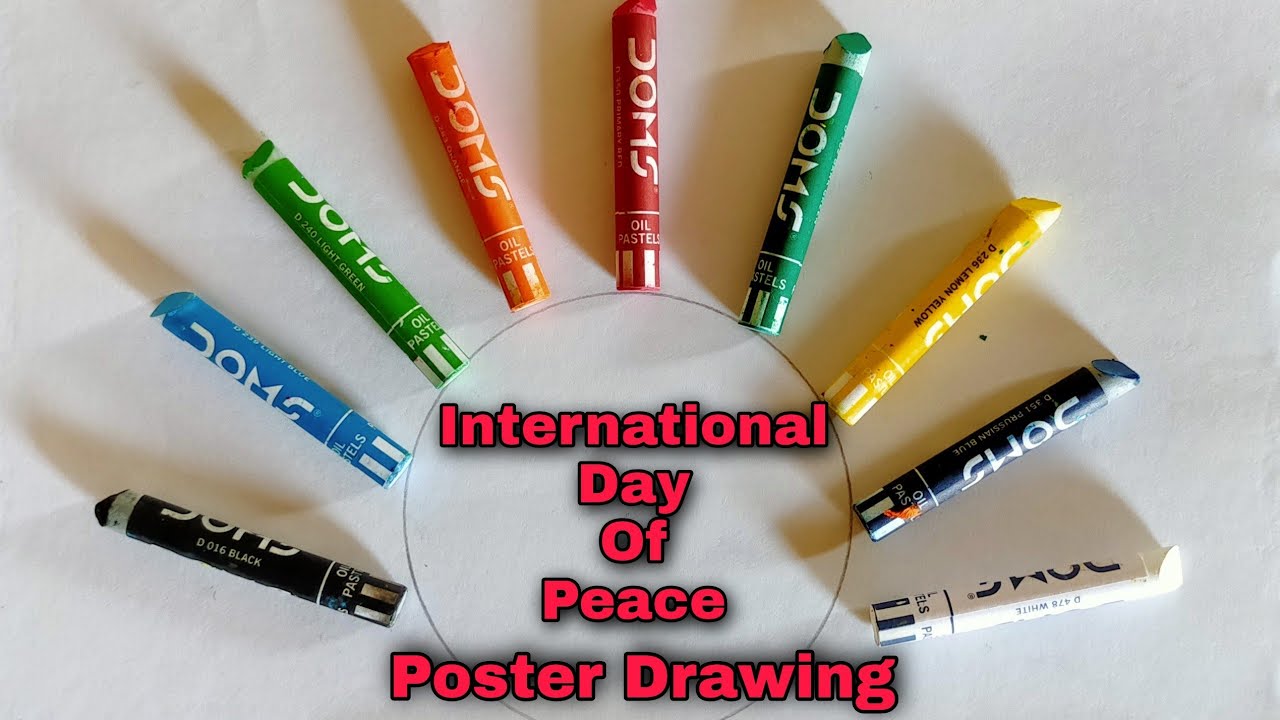 International Peace Day Drawing | World Peace Day Poster | International Day Of Peace Drawing |