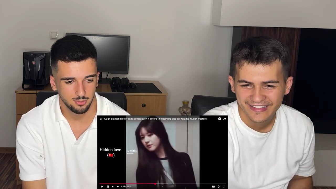 FNF РЕАКЦИИ на подборку азиатских драм Tik Tok Edits + актеры (включая gl и bl)