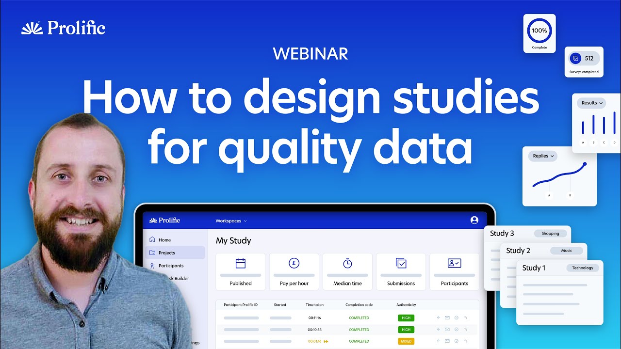 How to Design Studies for Quality Human Data with Dr. Simon Jones | Prolific