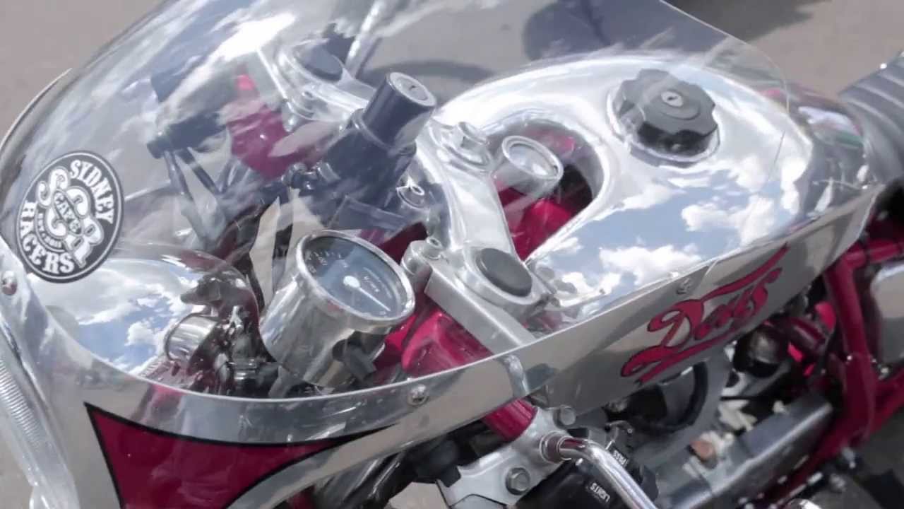 Deus Ex Machina Cherry Cafe Yamaha SR500 at Top Gear Australia