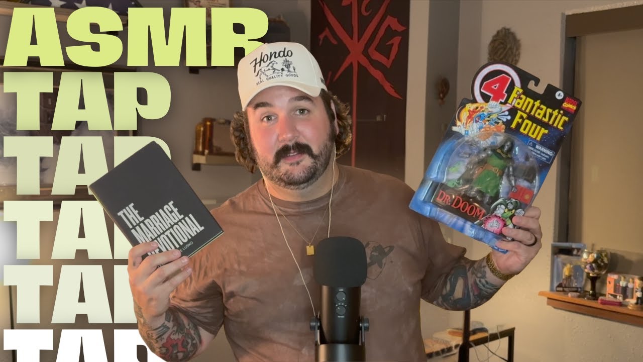 ASMR // ASMR Fast & Aggressive Tapping + Mini Office Tour