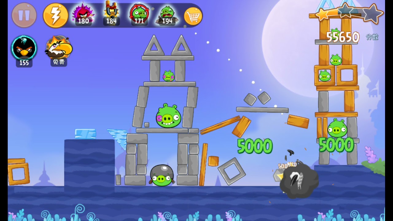 Angry Birds Time Travel The Magic gameplay Level (1 to 15) Part 2