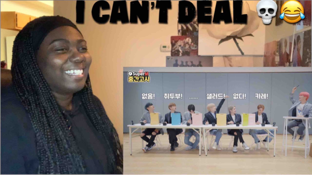 SuperM 중간고사 | SuperM Midterm Exam : ✏️ALL MEMBERS||REACTION