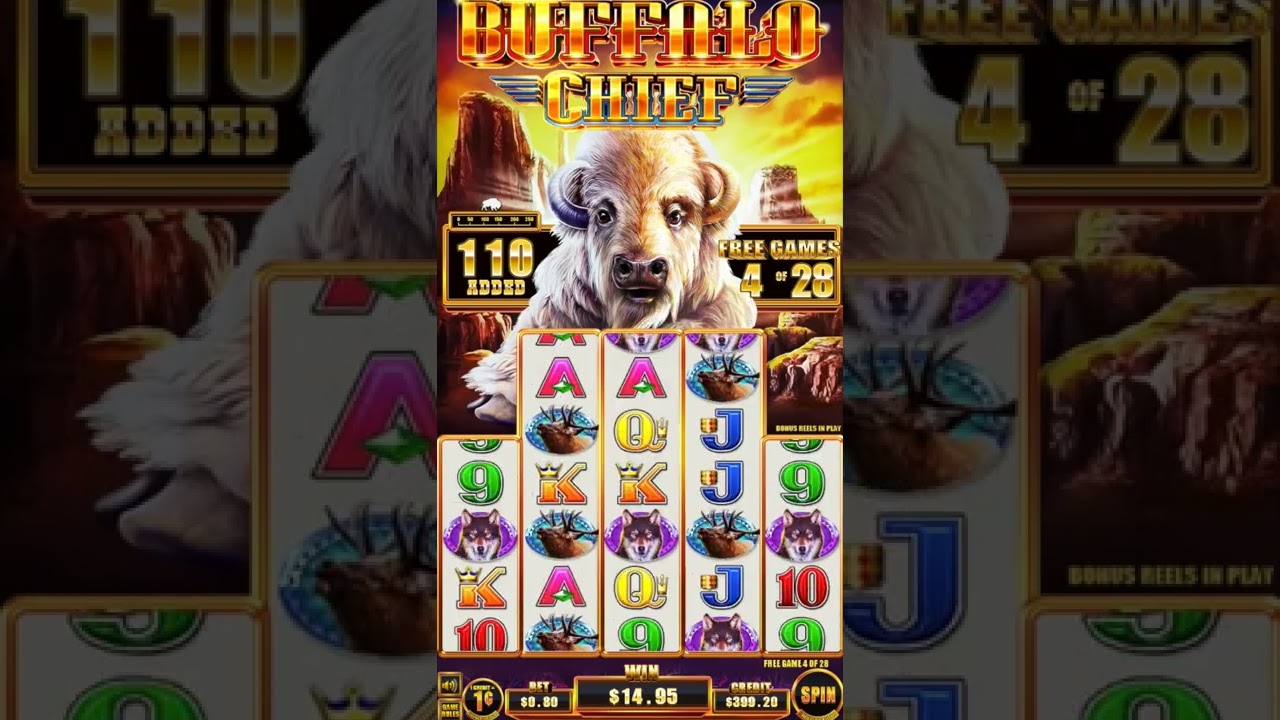 Buffalo Chief Video Slot Game For Sale
