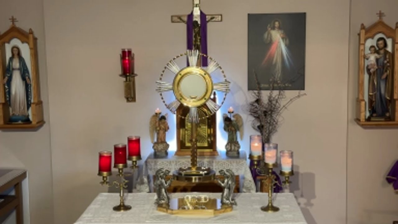 LIVE Eucharistic Adoration - Sisters of Divine Mercy