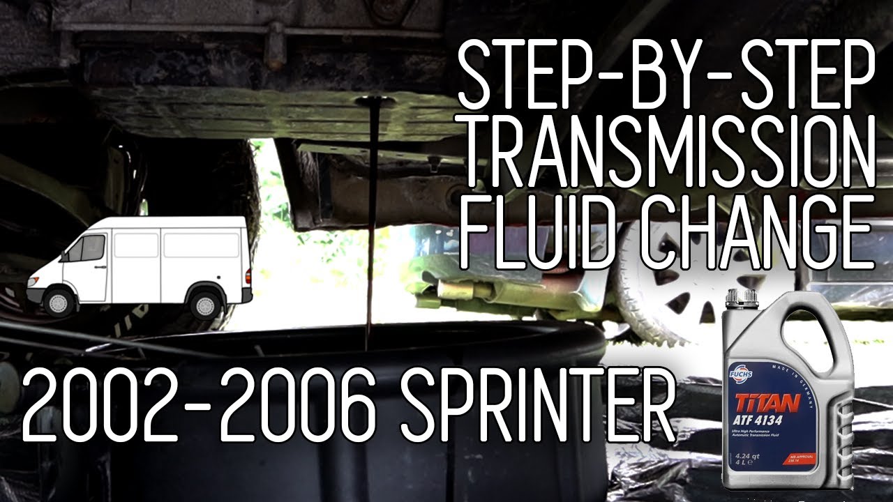 How to Change Transmission Fluid 2002-2006 T1N Sprinter | DIY basic maintenance