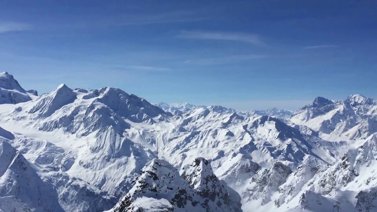 From Top of Mt Fort, Verbier, with view of Cervin and Mt Blanc Luc Hardy - March 9, 2016