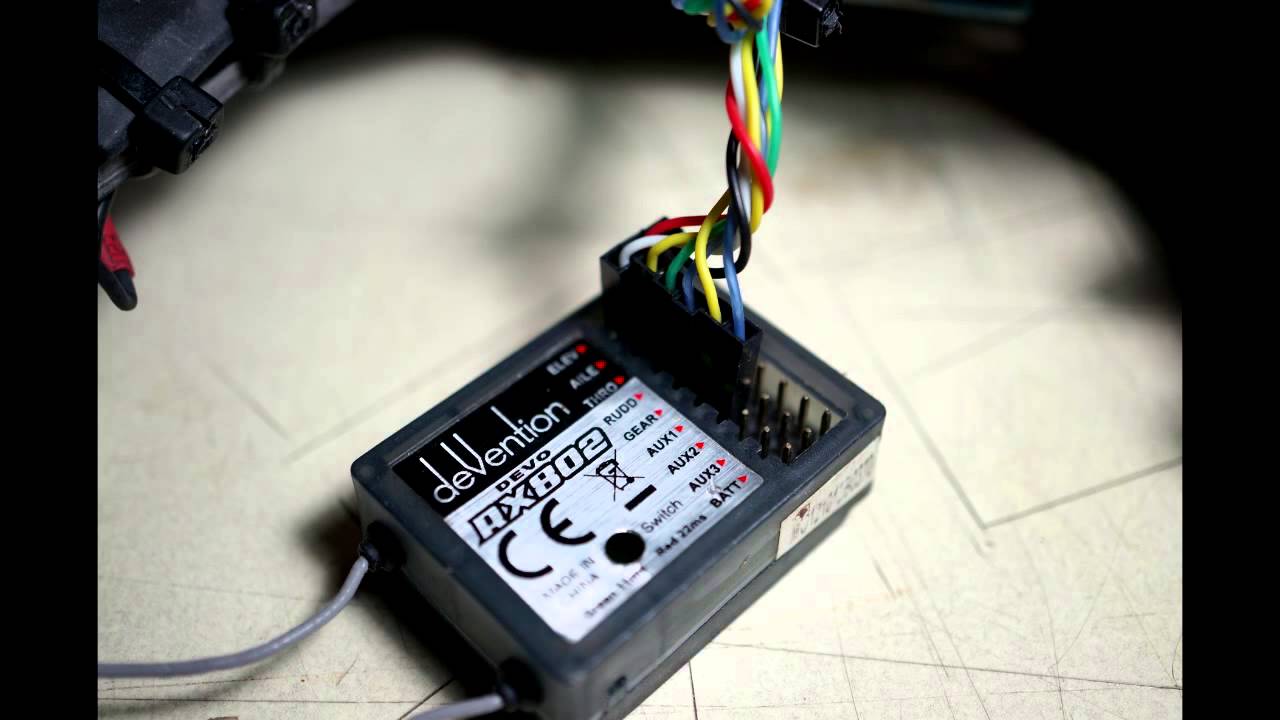 CC3D flight controller and Walkera Devo-10 setup
