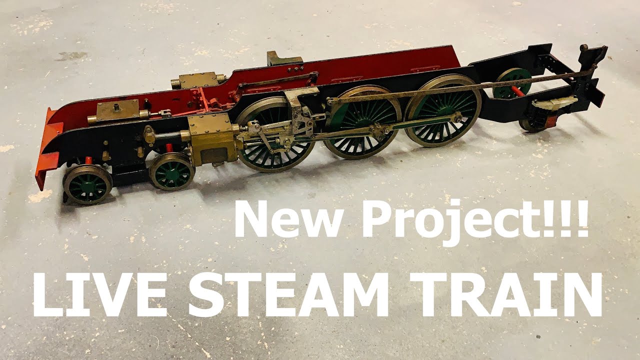 NEW PROJECT - Building a Model Live Steam Train (3 1/2
