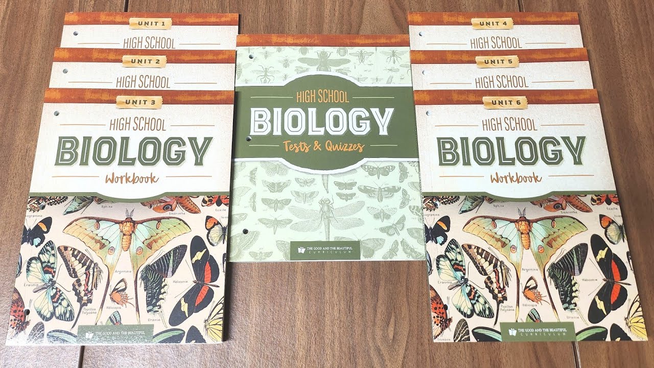 TGTB High School Biology Course Set Complete Flip Through || The Good and The Beautiful