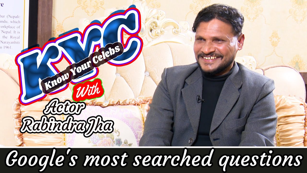 Know Your Celebs - Google's most searched questions | Rabindra Jha| Image Channel Talk Show