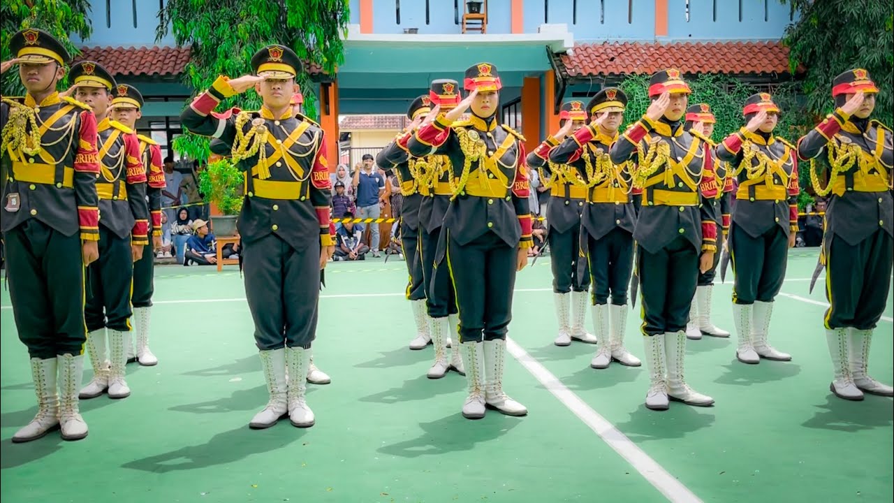 JUARA HARAPAN UTAMA 2 PASKIBRA SMPN 1 PURWADADI AT LBB PASUNDAN COMPETITION 1