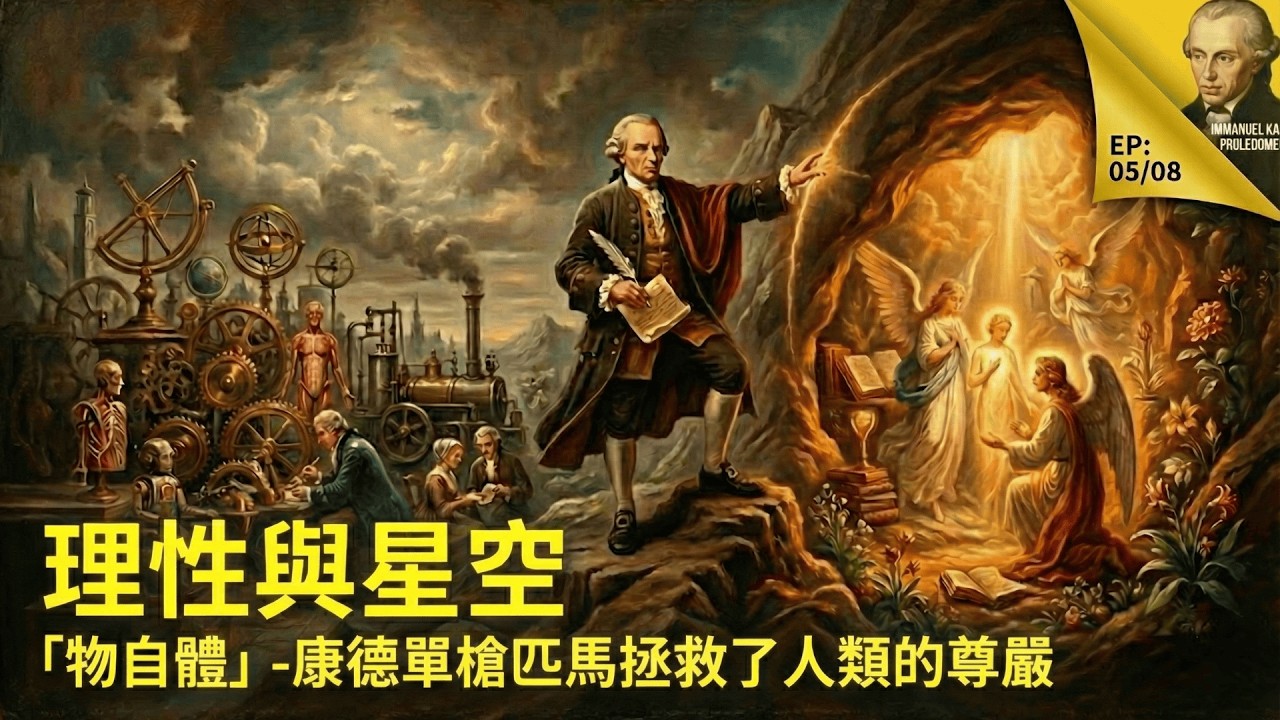為信仰留地盤：康德如何用「物自體」這個概念，單槍匹馬拯救了人類的尊嚴？康德《未來形而上學導論》深度解讀 05