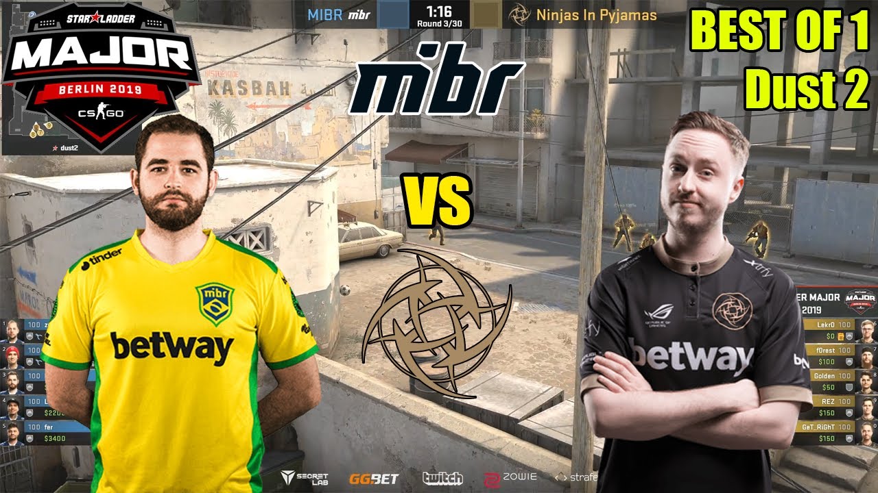 MIBR vs NIP | HIGHLIGHTS | ТРЕНЕР MIBR ВСПОМНИЛ МОЛОДОСТЬ! | STARLADDER MAJOR BERLIN 2019 | #CSGO