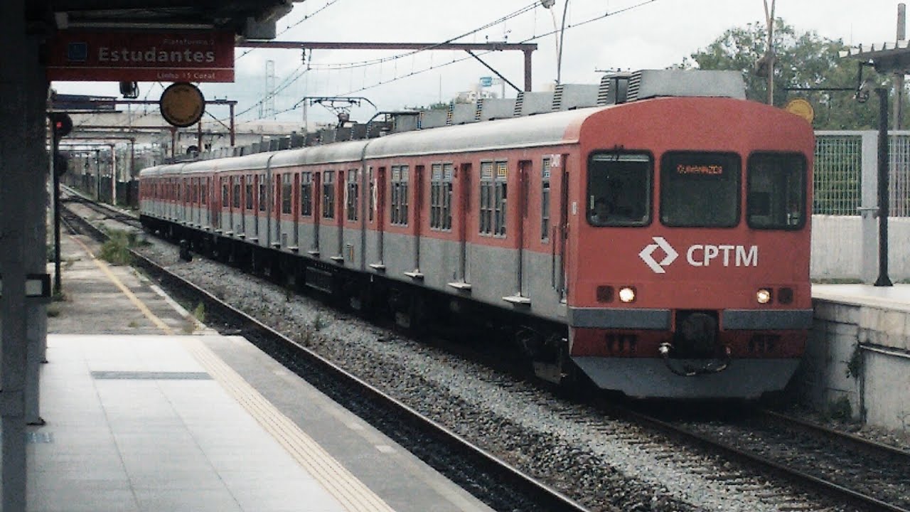 CPTM - Trens na Estação Calmon Viana