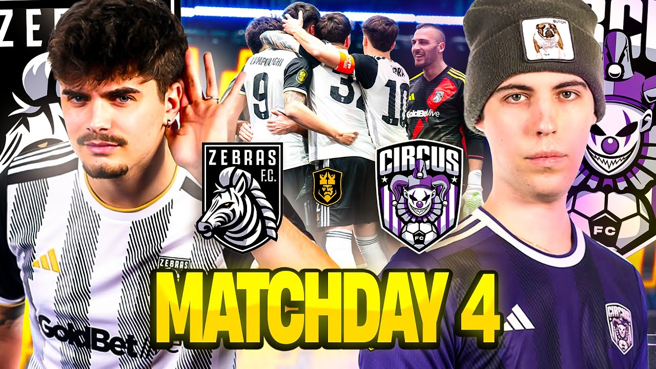 💪🏻 PROVA DI FORZA ⚽️👑 KINGS LEAGUE - ZEBRAS VS CIRCUS | 4^ GIORNATA