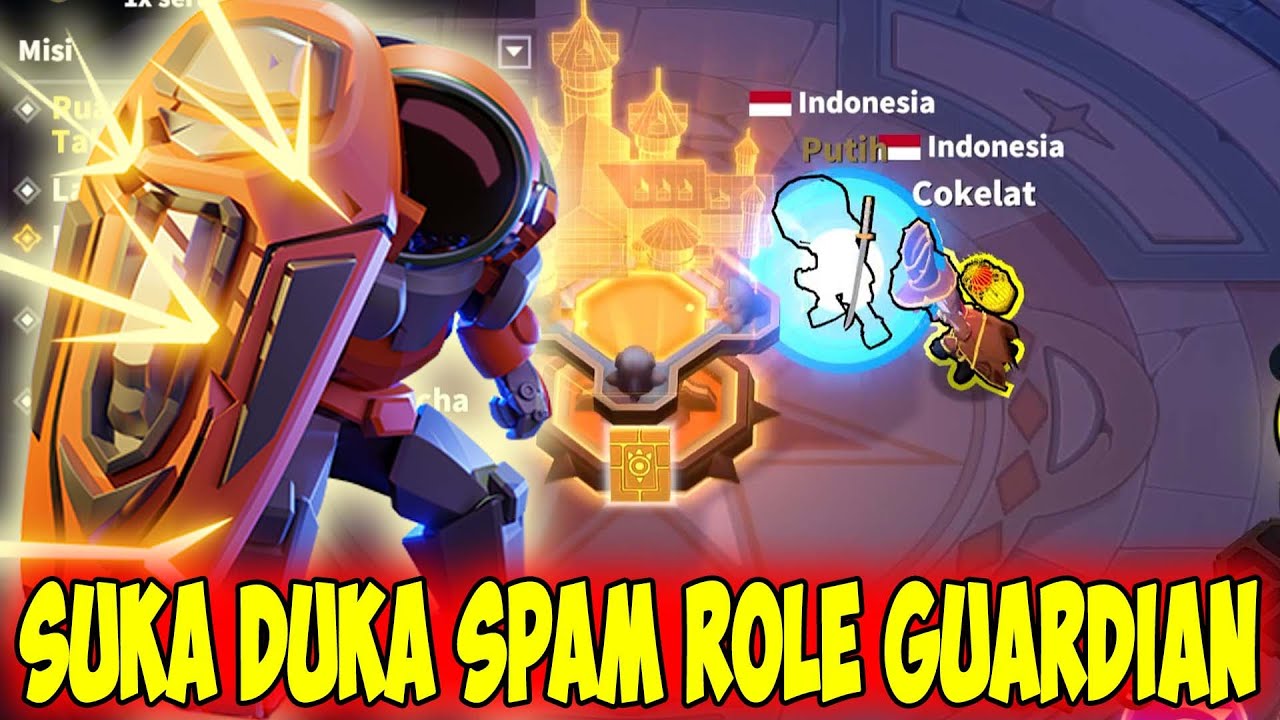 SUKA DUKA SPAM ROLE GUARDIAN !! Super Sus Indonesia