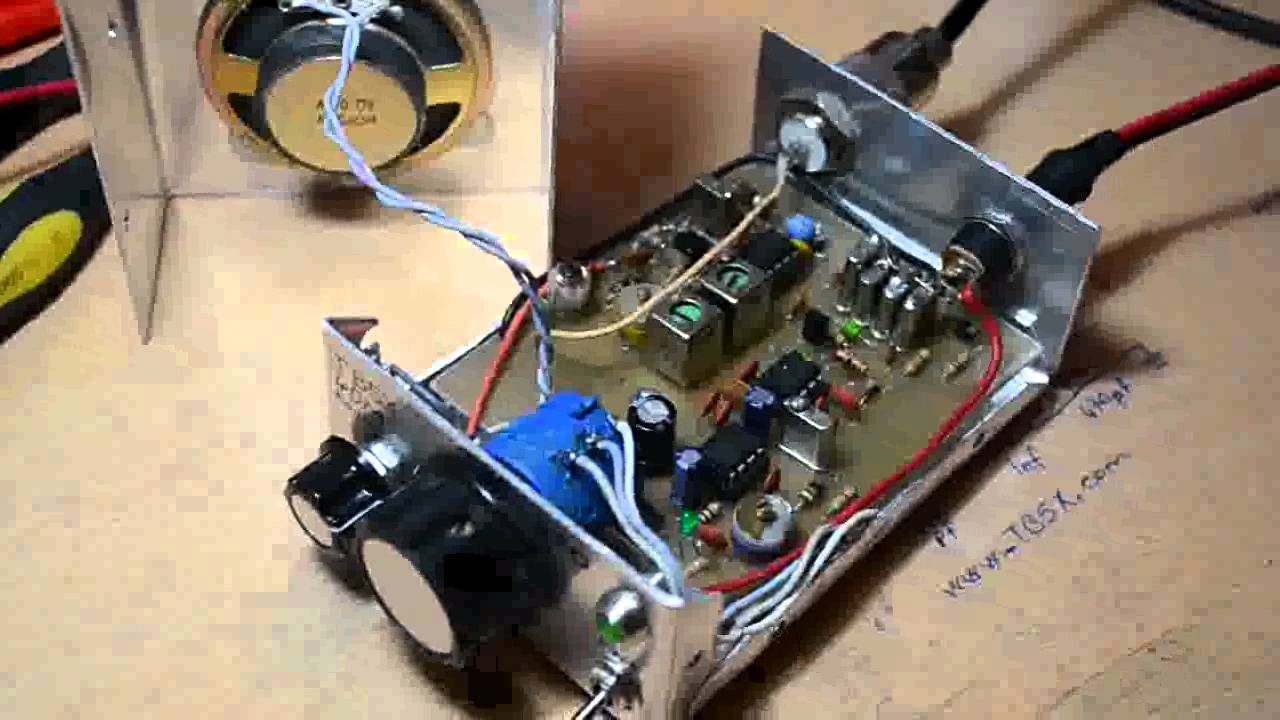 Home made 40M 7 Mhz SSB radio  -  www.mehmetdivili.com