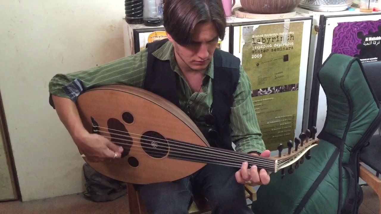 Arabic oud played by ILIAS made by Dimitris Rapakousios
