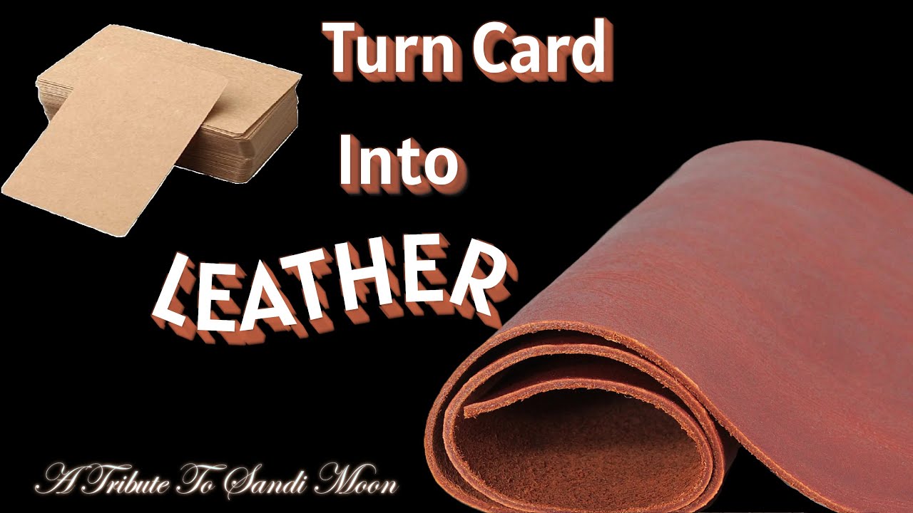 How To Make Faux Leather Books, A Tribute To My Mum, May She Rest Among The Stars