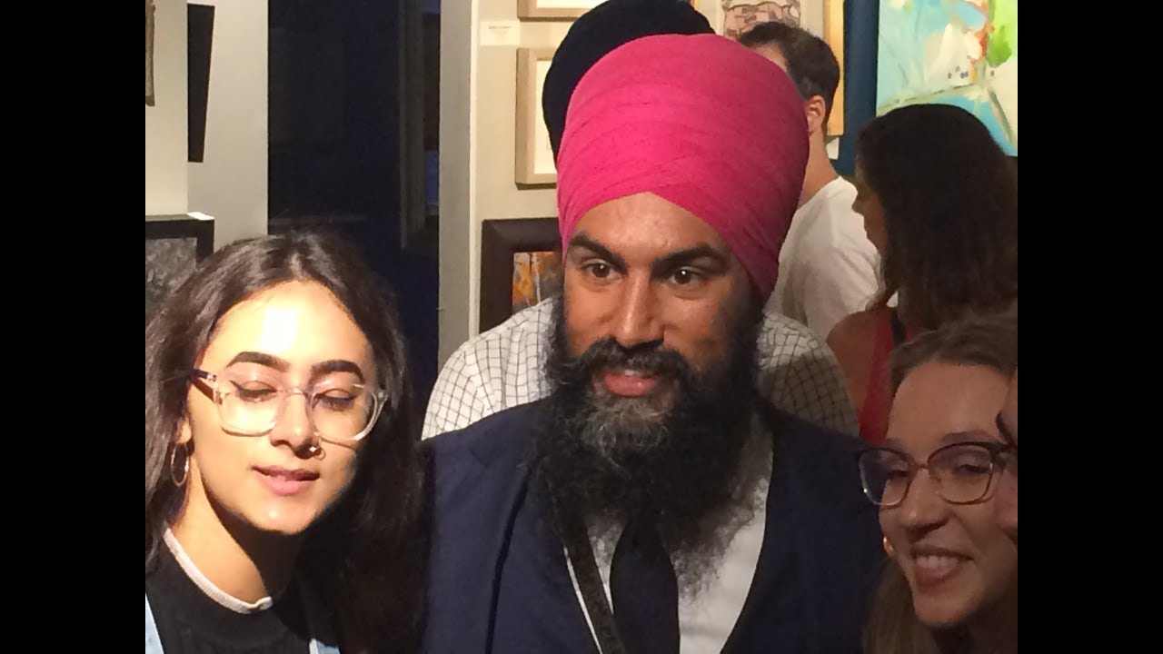 Jagmeet Singh at Ottawa rally