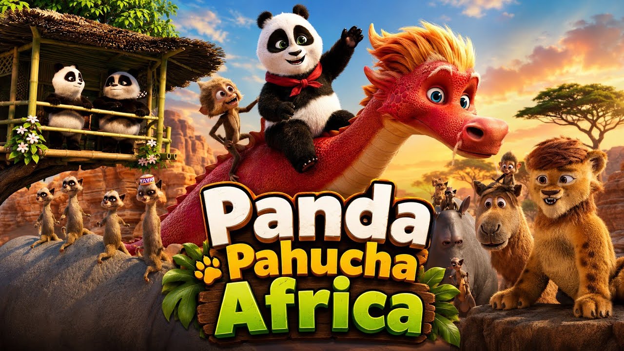 Panda Pahucha Africa! | Hindi Dubbed Cartoon Movie