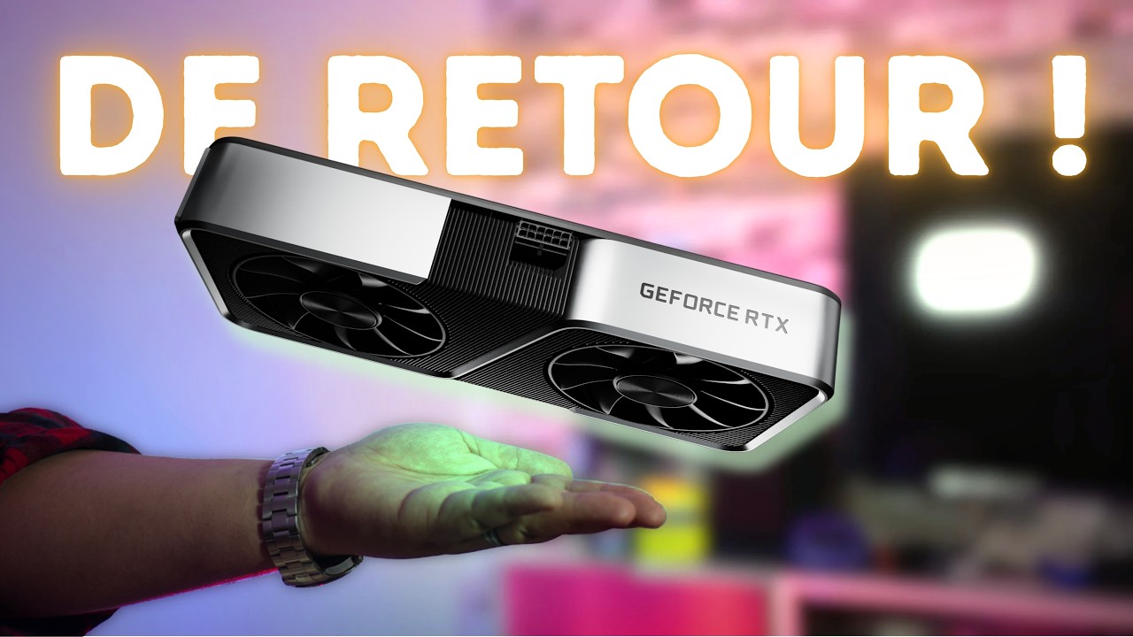 NVIDIA RESSORT LA RTX 3060 !