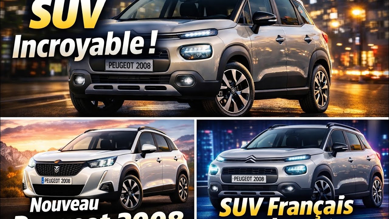 Peugeot 2008 : Le SUV Compact Qui Impressionne Toute l’Europe !