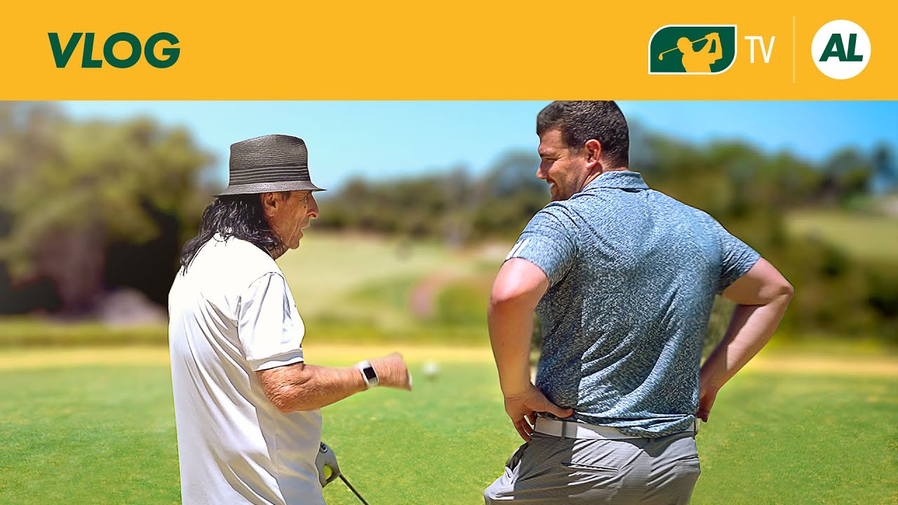 I PLAYED GOLF WITH ROCK LEGEND, ALICE COOPER!
