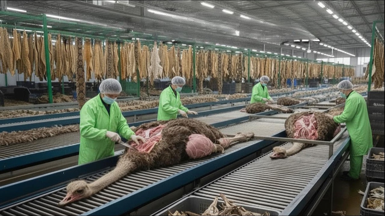 INSIDE: The Secret Process Turning RARE $1,000 Ostrich Skin into $25,000 Luxury Handbags