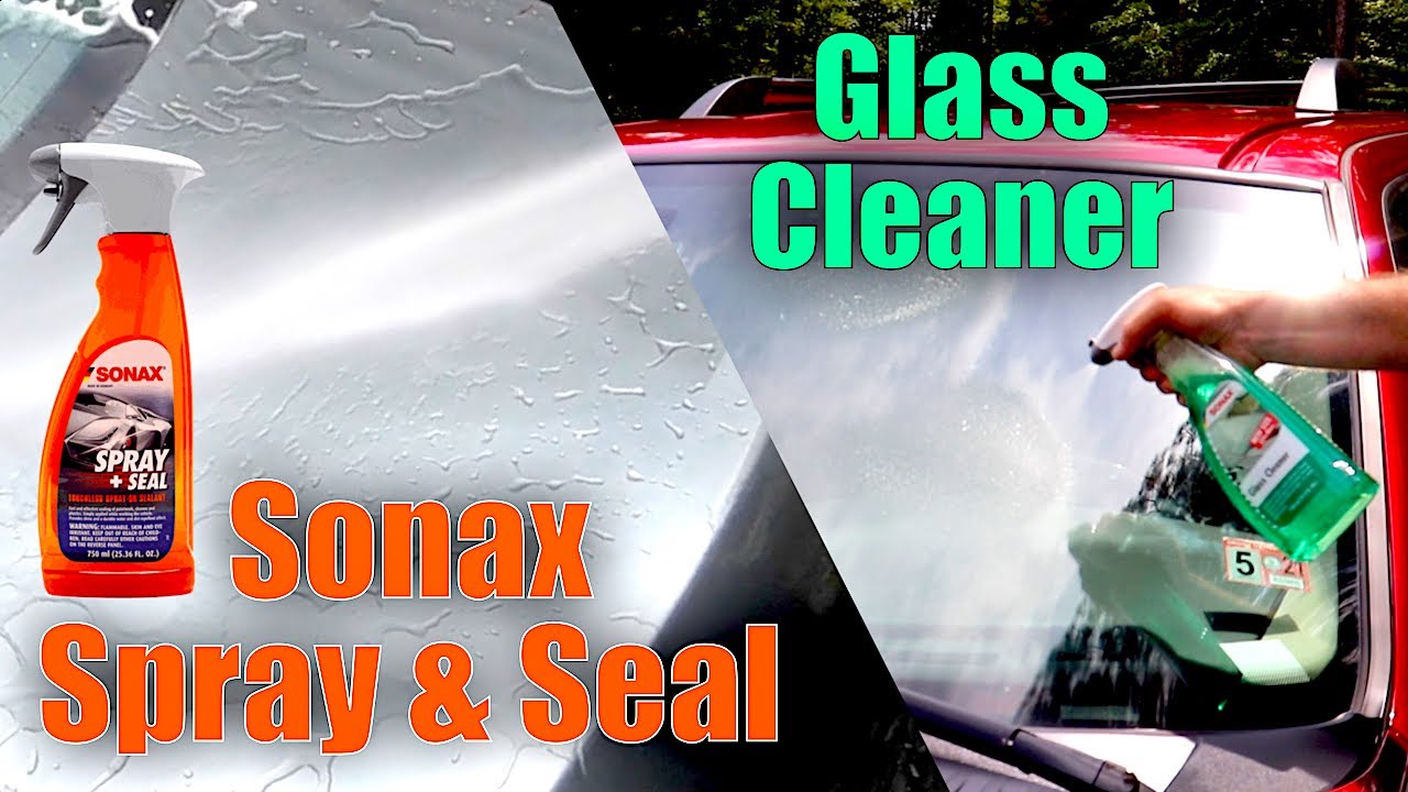 Sonax Spray & Seal and Glass Cleaner!  #autodetailing #mobiledetailing