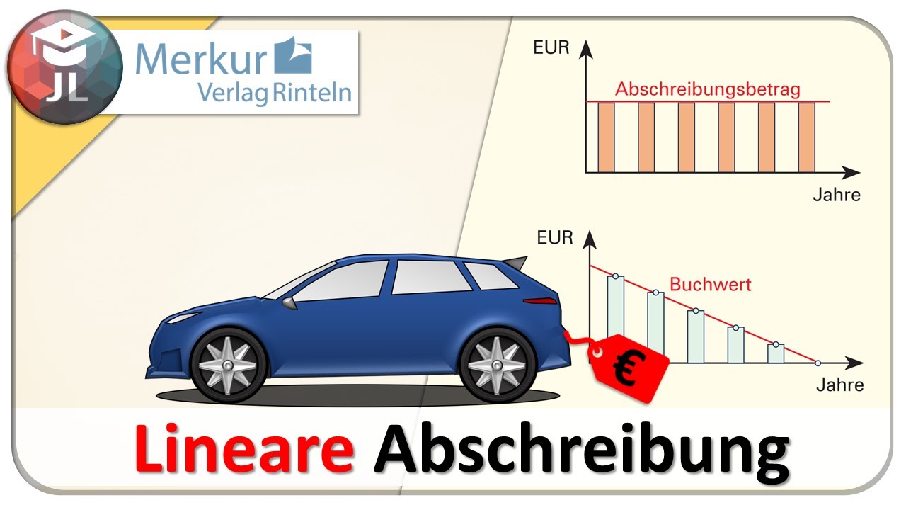 Lineare Abschreibung berechnen und buchen