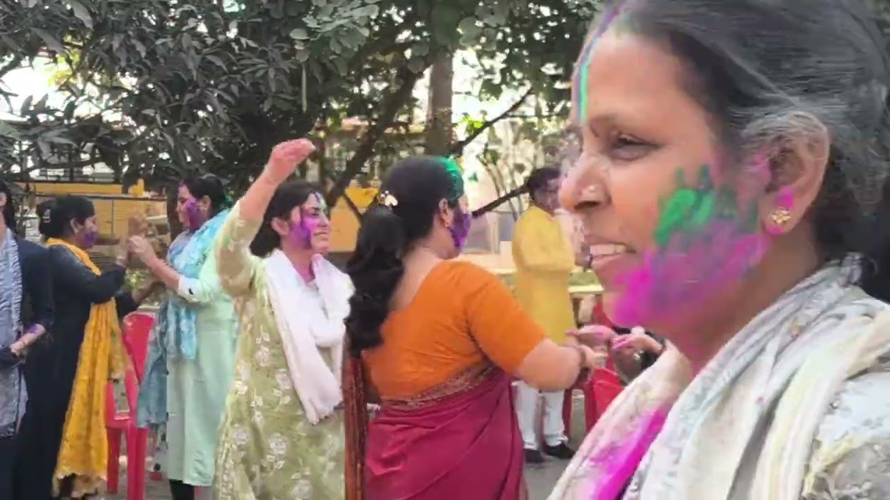 हमारे कॉलेज की 💫 धमाकेदार होली 💥