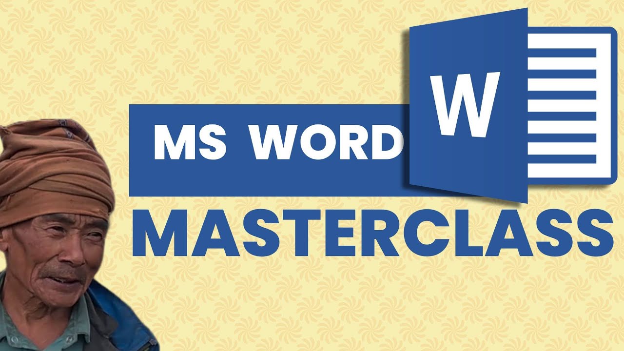 MS Word Masterclass for Beginner | Microsoft Word Tutorial for beginner