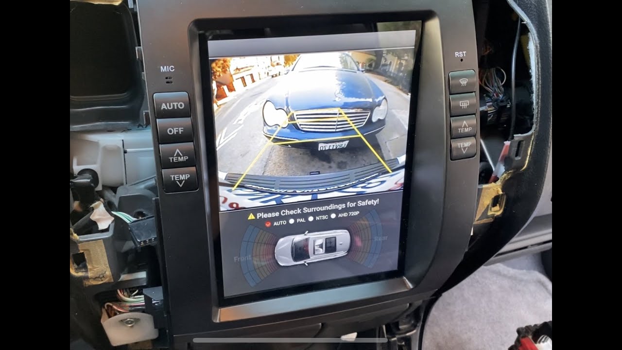 GX470 PX6 Android integration with OEM reverse camera