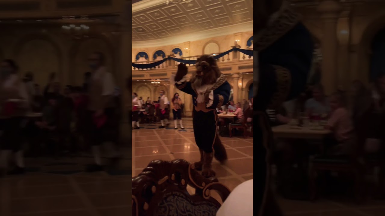 What a surprise we got at Be Our Guest Restaurant at Magic Kingdom in Disney World! 