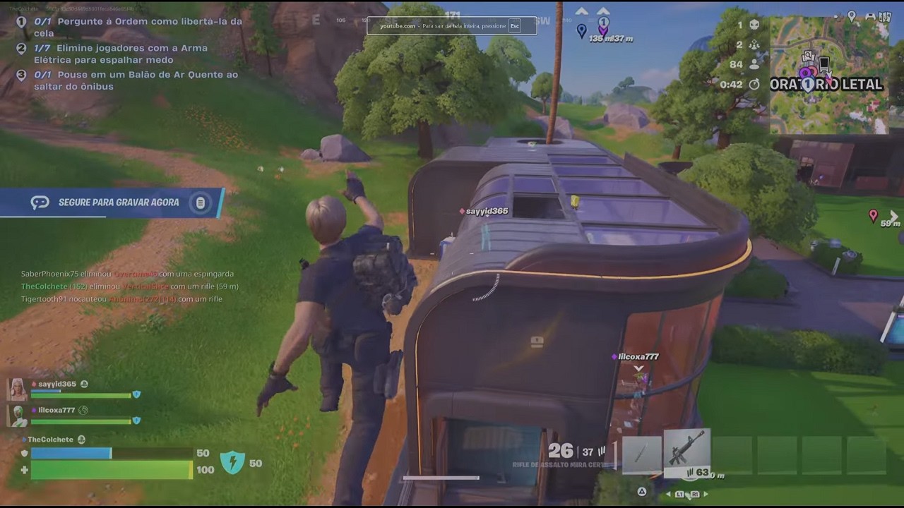 [C7:S1] Fortnite Trocação - Leon S. Kennedy e o Duo Matador