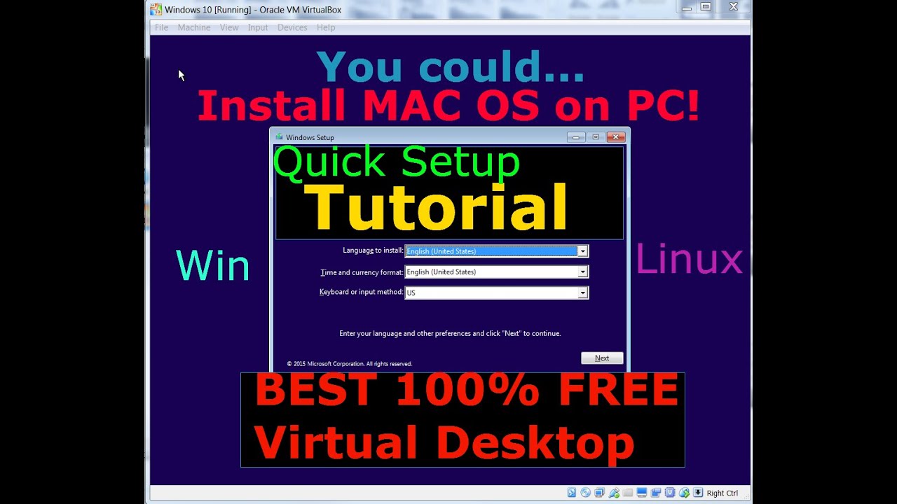 Free Virtual Desktop Software Tutorial Oracle VM Ware Virtual Box | Intermediate